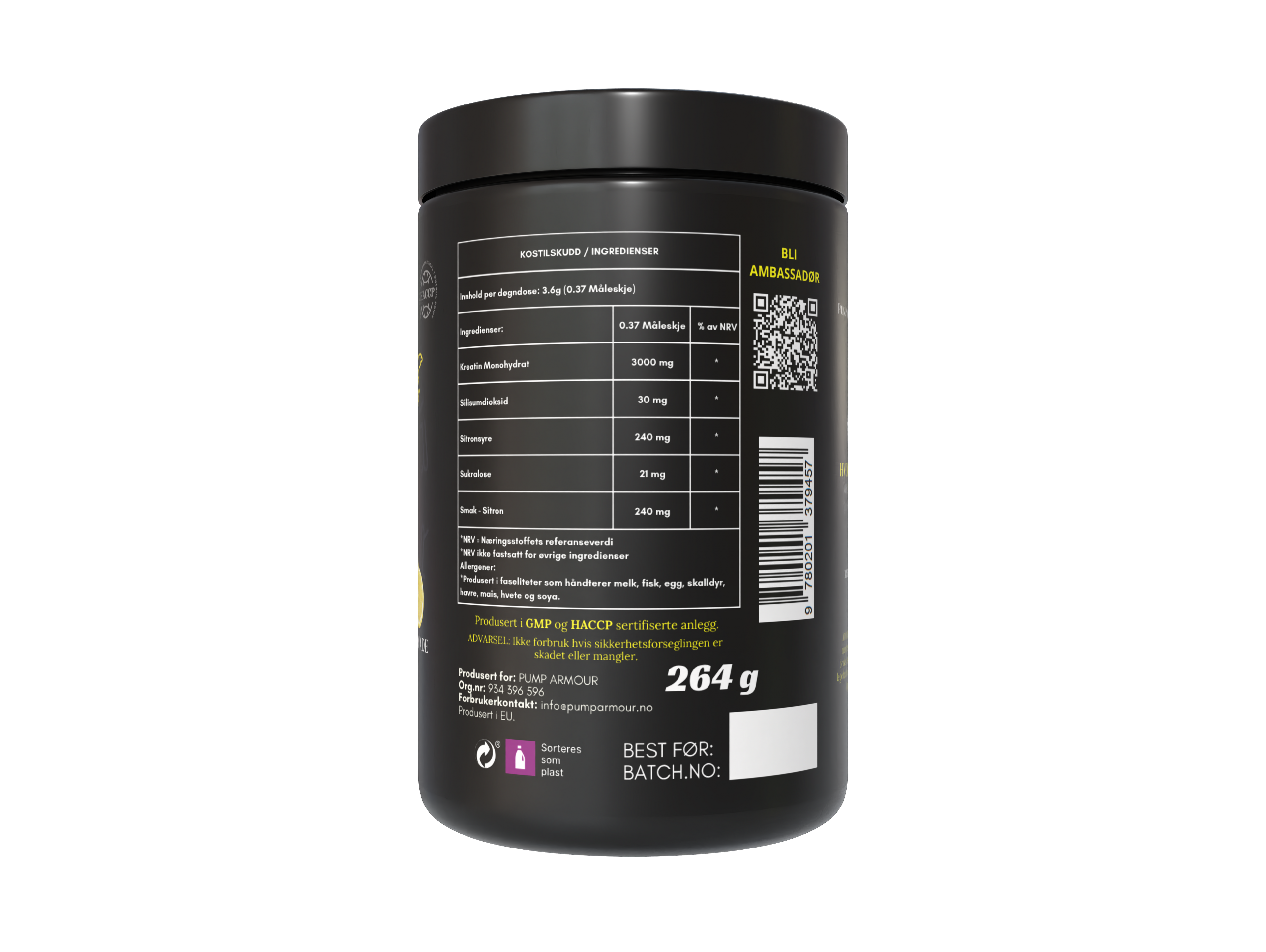 Pump Armour™ Lemonade